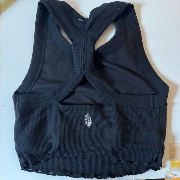 Free People Feels Like Summer Crop Black XS - Picture 6 of 12